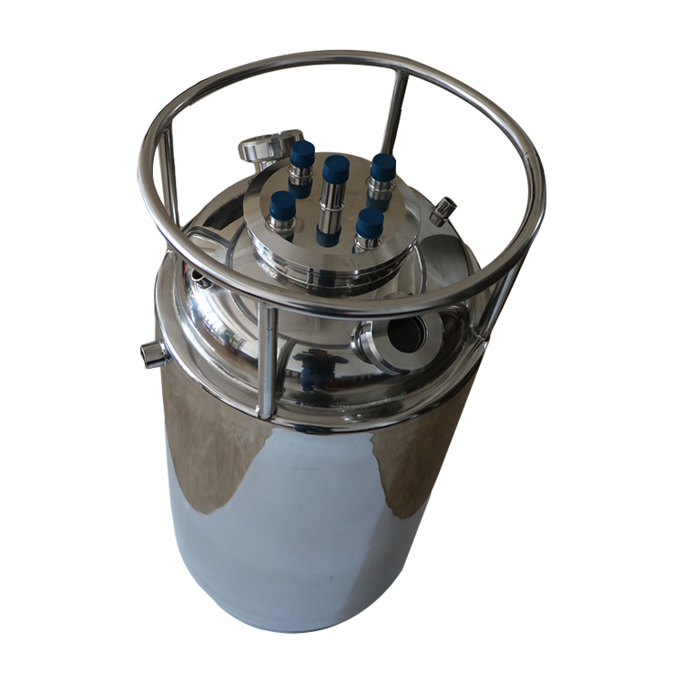 Double Jacketed Solvent Recovery Tank with Cooling Coil Dip Tube