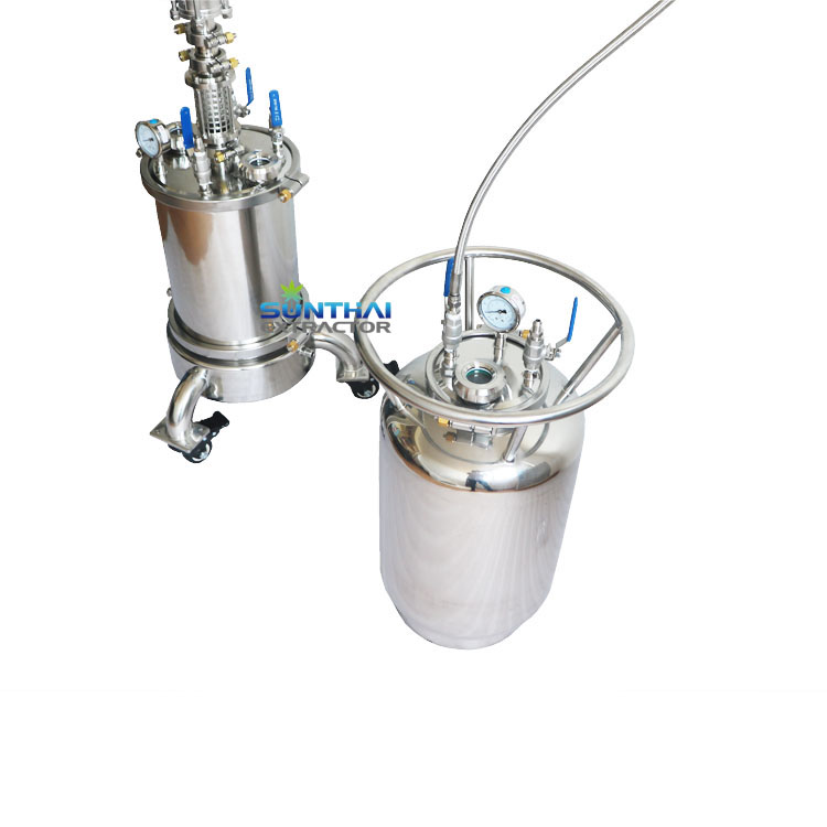 Stainless Steel Solvent Recovery Tank for Closed Loop Extractor
