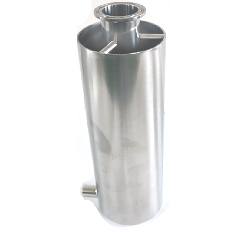 Sanitary Stainless Steel Dry Ice Sleeve with NPT ports for Essential Oil Extractor