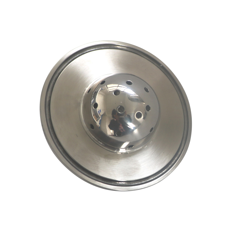 3″ Shower head End cap with 1/4″ MNPT and spray ball from China