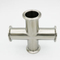 Sanitary Stainless Steel Long-Type Clamped Cross