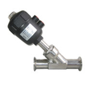 Pneumatic Stainless Steel Angle Seat Valve Tri Clamp