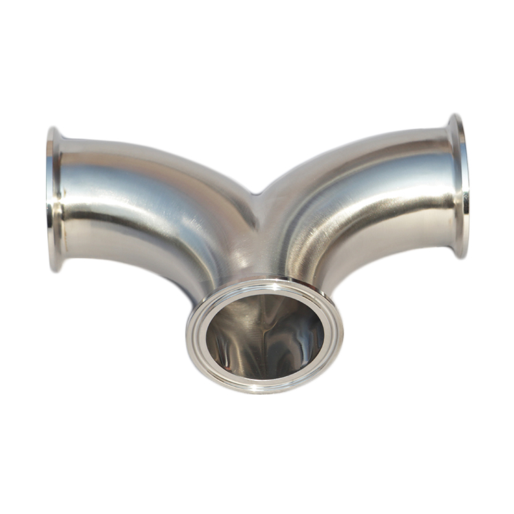 Stainless Steel Sanitary Tri-clamp end elbow