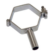 Stainless Steel Hexagon Tube Support Pipe Fittings