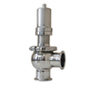 Sanitary Pressure Relief Overflow valve with Tri-clamp End