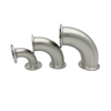 Stainless Steel Sanitary Tri-clamp end 90degree elbows