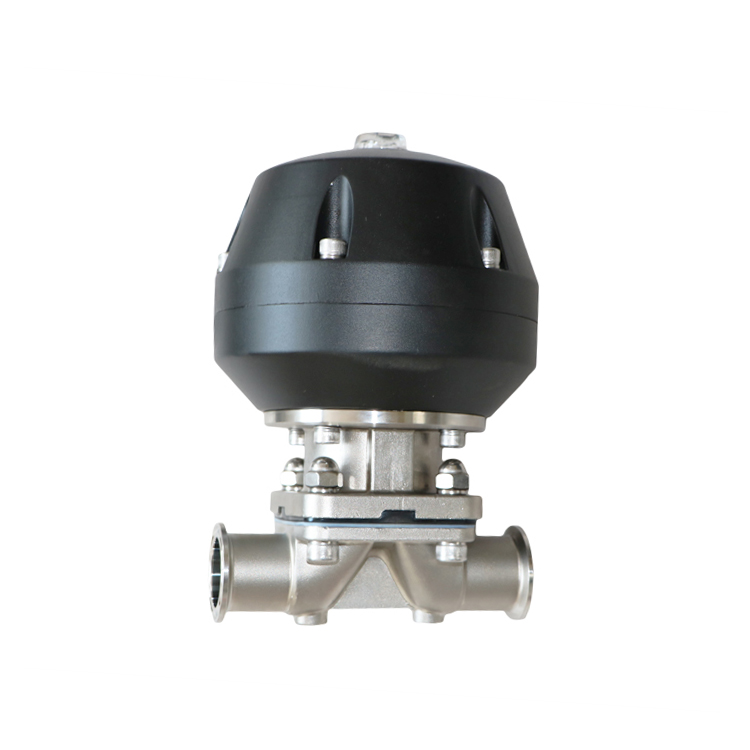 Pneumatic Sanitary Diaphragm Valves with PTFE+EPDM Membrane from China