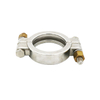 Santiary High Pressure Clamp Double Brass Bolted