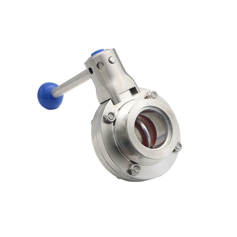 Stainless Steel Vacuum Clamp Butterfly Valve