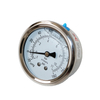 Glycerin Filled Compound Pressure Vacuum Gauge with 1/4″MNPT